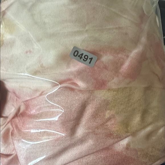 Free People Moonbeams Laced Ruffle Robe pastel colors size S-L - Picture 13 of 13